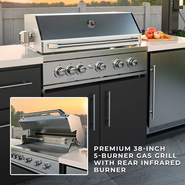 Lancaster L-Shape Outdoor Kitchen